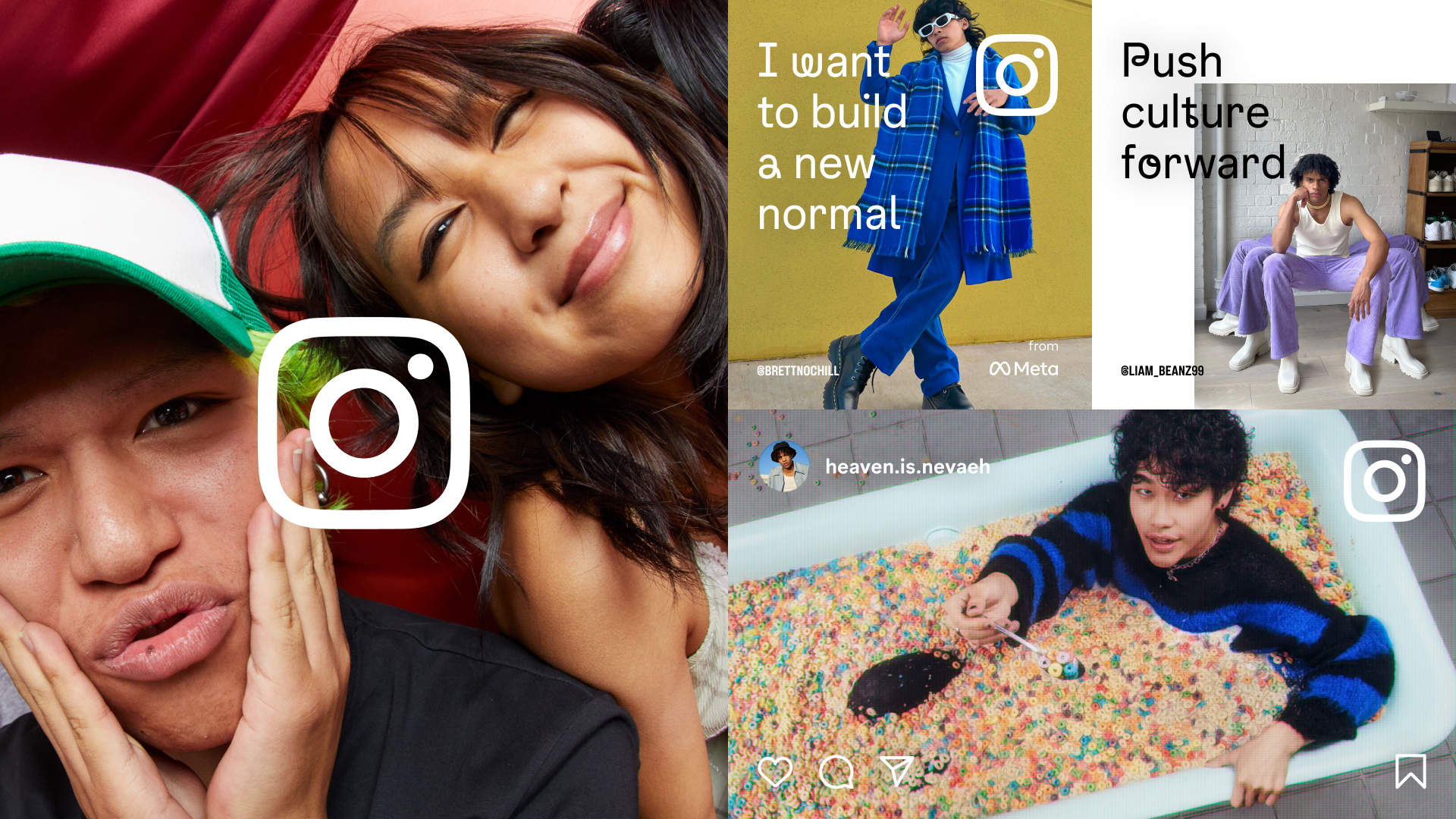 Un'esempio di come apparirà l'app dopo il restyling Instagram